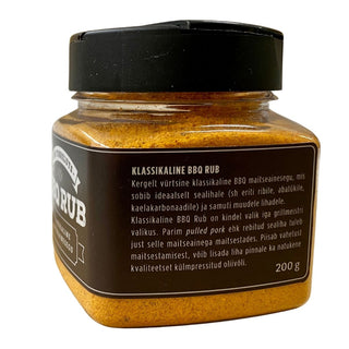 Enn Tobreluts prieskonių mišinys BBQ RUB Klasikinis, 200 g