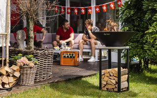 Outdoor fire pit Feu du Jardin Fyro 80 Black