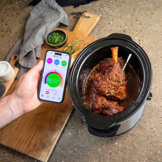 Wireless Smart Food Thermometer MEATER 2 Plus with Bluetooth and Wi-Fi Connectivity