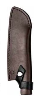 Ādas maksts STYLE DE VIE Leather, Forged Santoku 18 cm nazim