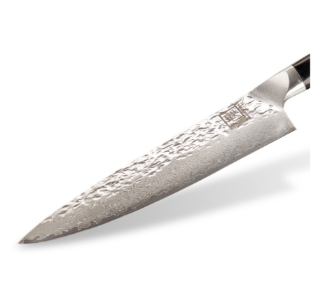 Japānas Damaskas tērauda nazis OLEIO Zayiko, Kuro, šefpavāra, 20,3 cm