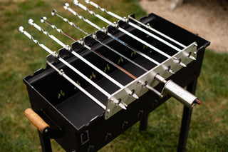 NEVARTYK automatic barbecue grill system, 7 skewers, Accessory for barbecues